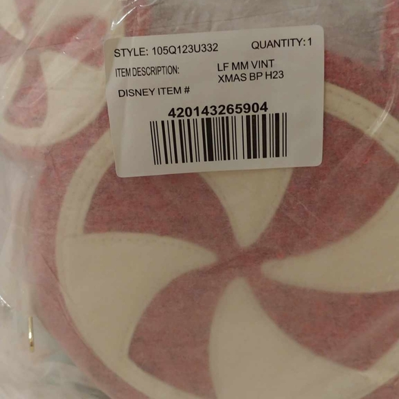 🎄FIRM! NWT DISNEY PARKS LOUNGEFLY 2022 CHRISTMAS HOLIDAY MICKEY MOUSE MINI BACK - Picture 2 of 9